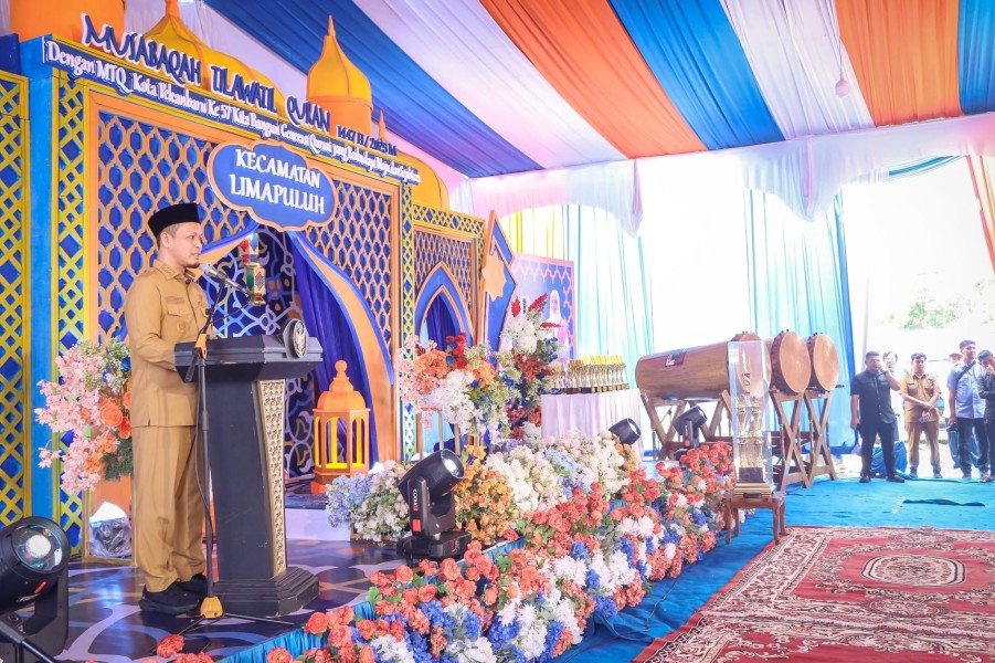 Wali Kota Buka MTQ Kecamatan Limapuluh, Dorong Pelayanan Langsung dan Syiar Alquran