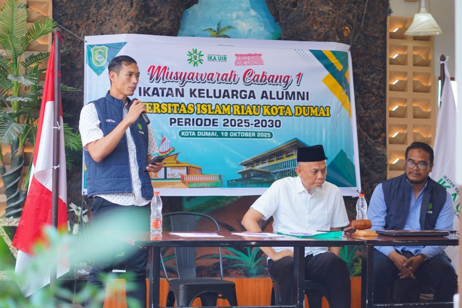 Muscab IKA UIR Dumai Lahirkan Pemimpin Baru, DPP Tekankan Kolaborasi dan Kebersamaan Alumni