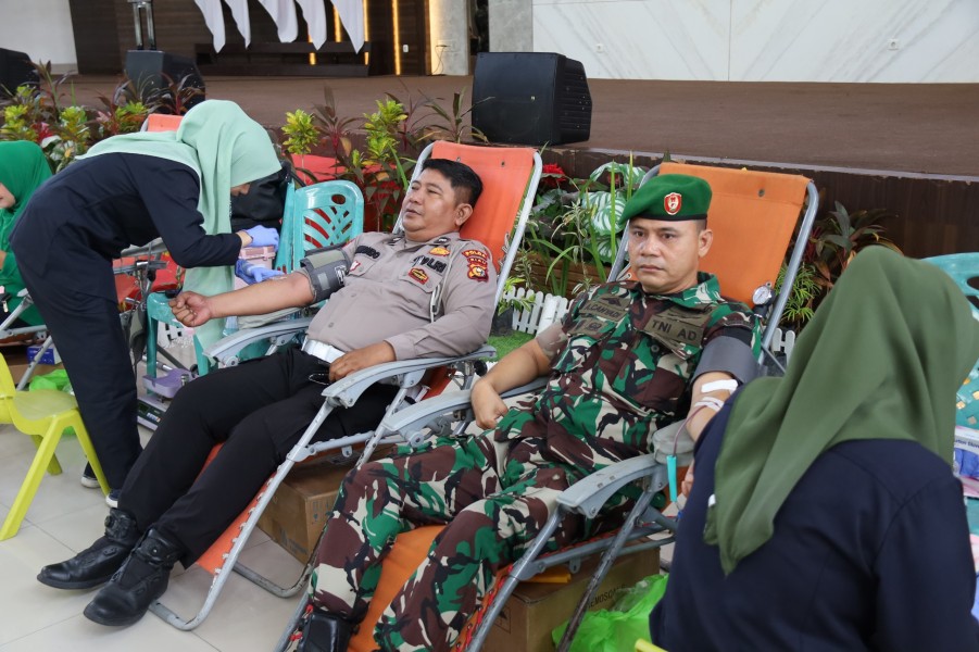 Kodam XIX Tuanku Tambusai Gelar Donor Darah Massal, Wujud Nyata Pengabdian untuk Kemanusiaan
