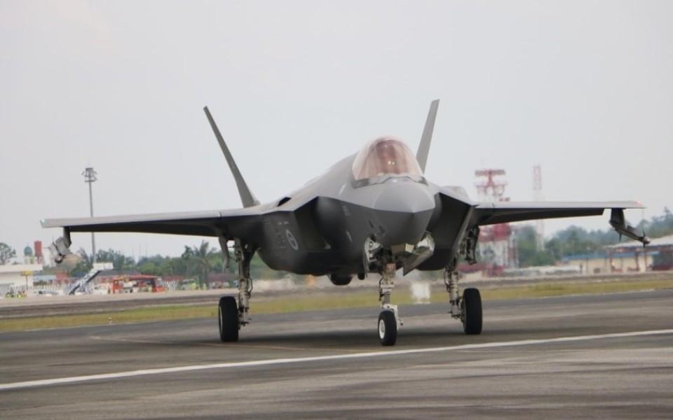 F-35 Lightning II RAAF Tiba di Lanud RSN, Elang Ausindo 2025 Siap Dimulai