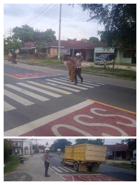 *Unit Lantas Polsek Bandar Sei Kijang Kembali Laksanakan Pengaturan Arus Lalu Lintas Pagi*