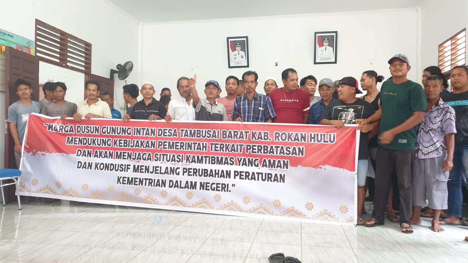 Dukung Polri jaga  Sitkamtibmas, Menjelang  Revisi  Permendagri No 81 Tahun 2019