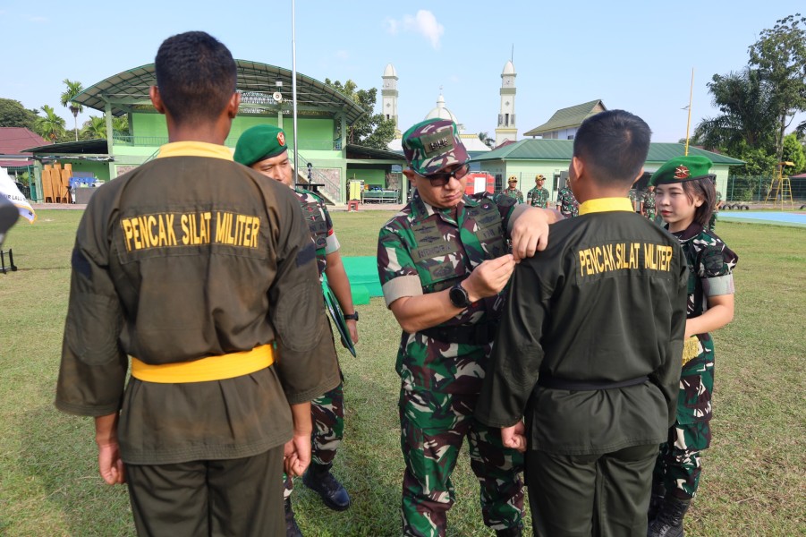 Kodam XIX/Tuanku Tambusai Resmi Buka Latkadertih PSM Gelombang III, Berangkatkan Kontingen Judo dan PSM ke Kejuaraan Nasional