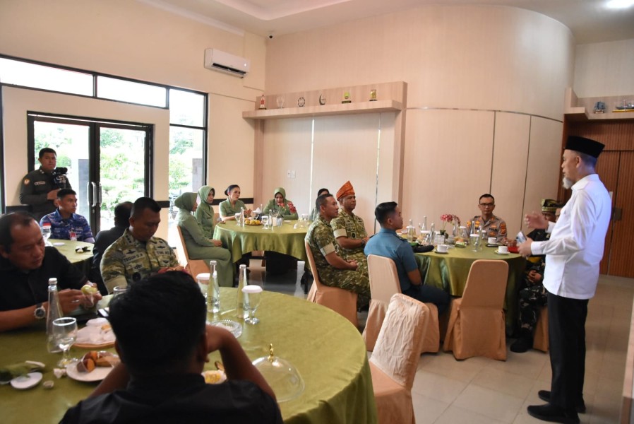 Danrem 031/Wira Bima Brigjen TNI Dr. Agustatius Sitepu, S.Sos.,M.Si.,M.Han Koordinasi dengan Wali  Kota Dumai, Pastikan Kesiapan Lahan untuk Pembangunan Grup 3 Kopassus