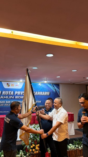 Terpilih Sebagai Ketua PBVSI Kota Pekanbaru, Kompol Muhammad Daud : Kita Akan Tingkatkan Prestasi Atlet Voli Pekanbaru
