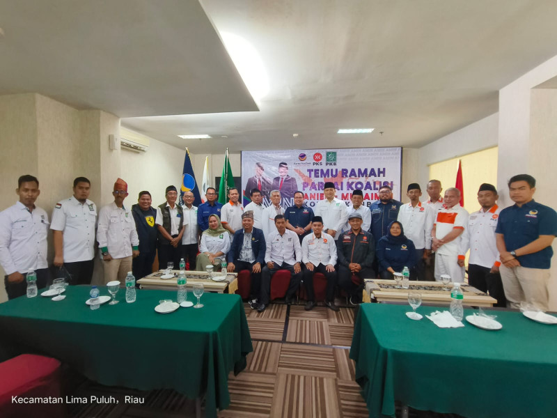 Tiga Partai Koalisi Anies - Muhaimin Bentuk Tim Pemenangan AMIN di Pekanbaru