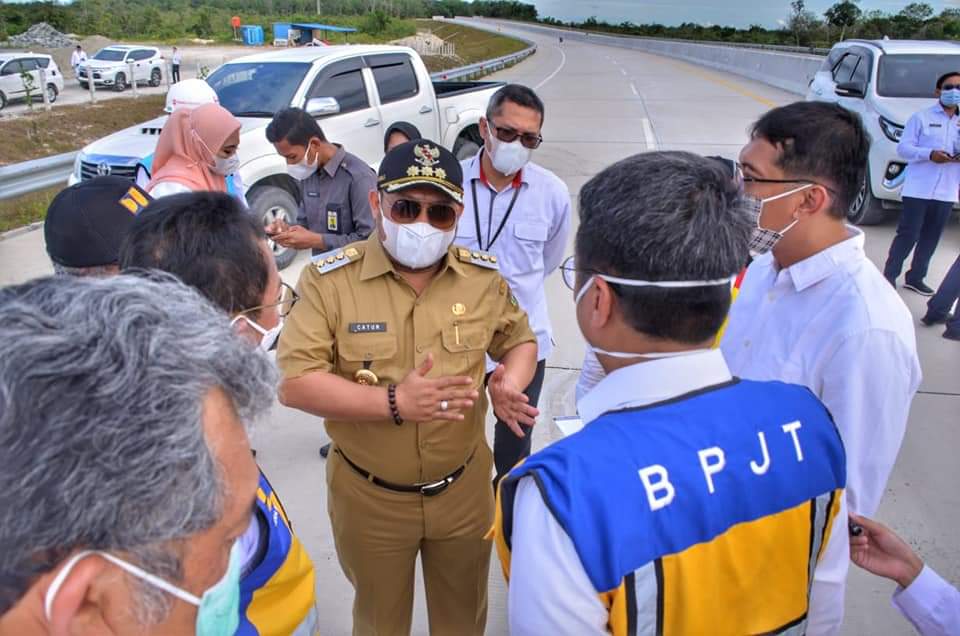 Senin Tol Pekanbaru - Bangkinang Sudah Dapat Digunakan