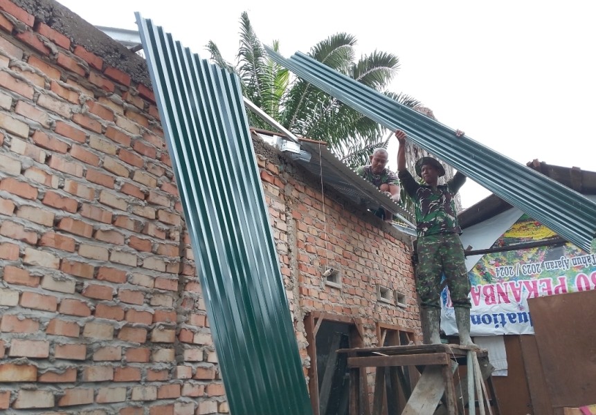 Dari Tidak Layak Jadi Layak: Progres RTLH TMMD ke-127 Terus Melaju