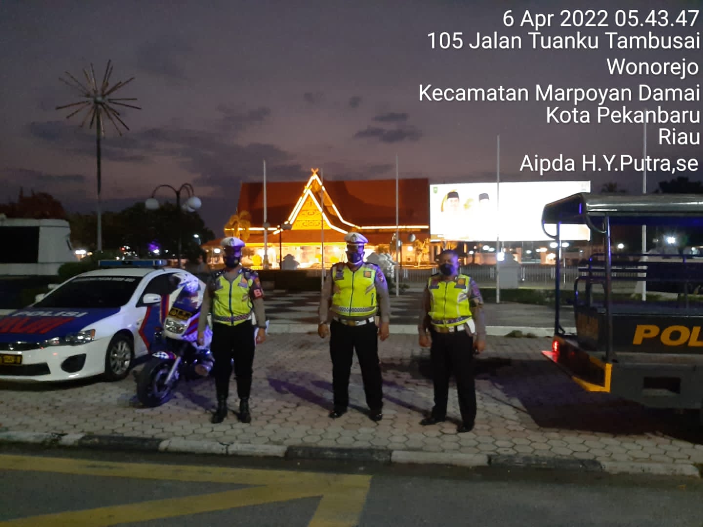 Gelar Operasi Tertib Ramadhan Lancang Kuning 2022, Sat Lantas Polresta Pekanbaru Antisipasi Bali dan Asmara Subuh