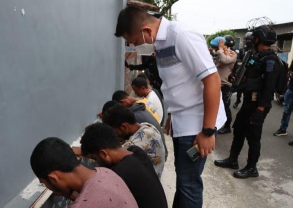 Satresnarkoba Polres Jakarta Barat Grebek Kampung Narkoba