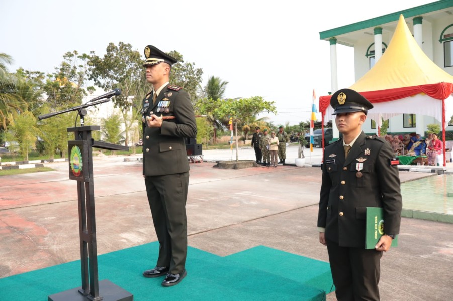 HUT ke-81 TNI, Dandim 0321/Rohil: Prajurit Harus Profesional dan Hadir untuk Rakyat