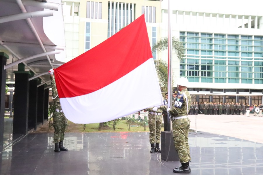 Kodam XIX/TT Peringati Hari Lahir Pancasila 2026, Kasdam Tegaskan Pancasila Perekat Bangsa di Tengah Tantangan Global