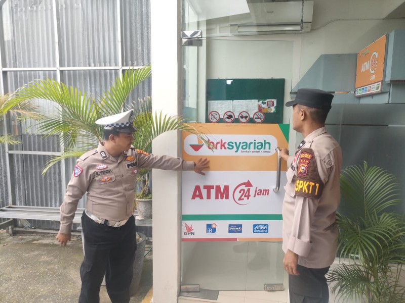 Polsek Bandar Sei Kijang Laksanakan KRYD, Memberikan Himbauan Kepada Security