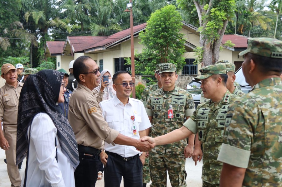 Pangdam XIX Tuanku Tambusai Hadiri Vidcon Nasional Peresmian 1.061 KDKMP Dipimpin Presiden RI