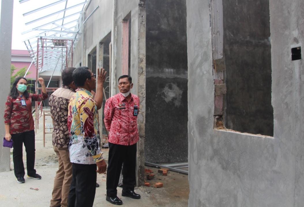 Kakanwil Kemenkumhan Riau Tinjau Proyek Pembangunan LPKA Pekanbaru Dan Lapas Narkotika Rumbai, Minta Diselesaikan Dengan Berkualitas  Dan Tepat Waktu