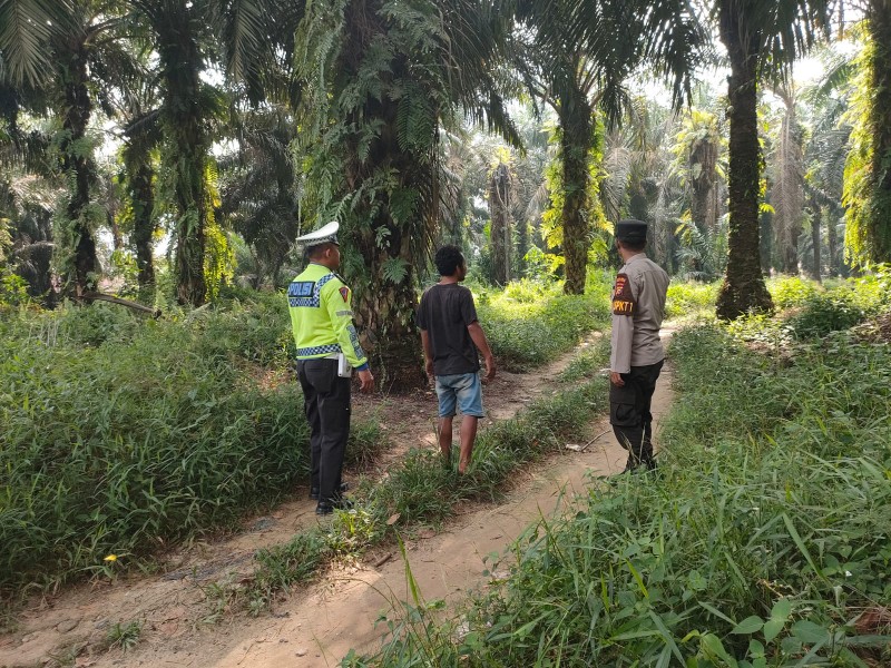 Patroli Harkamtibmas Polsek Bandar Sei Kijang, Situasi Perkebunan Aman dan Kondusif