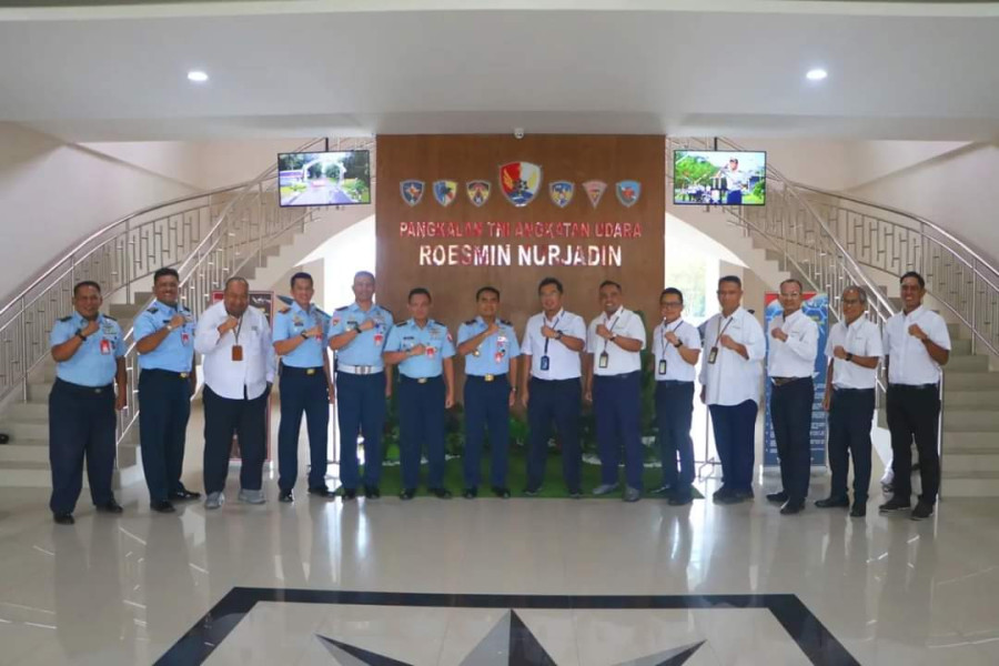 EVP PHR Audiensi Bersama Danlanud Rsn